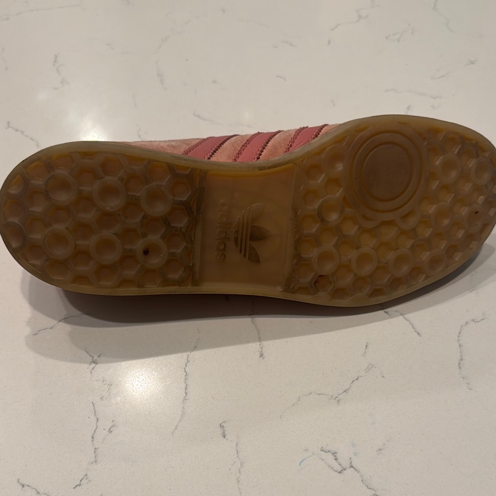 Adidas Pink Trainers with Gum Outsole